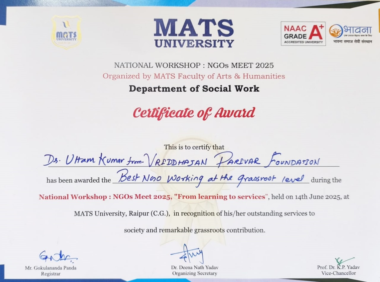 Vriddhajan Parivar Foundation